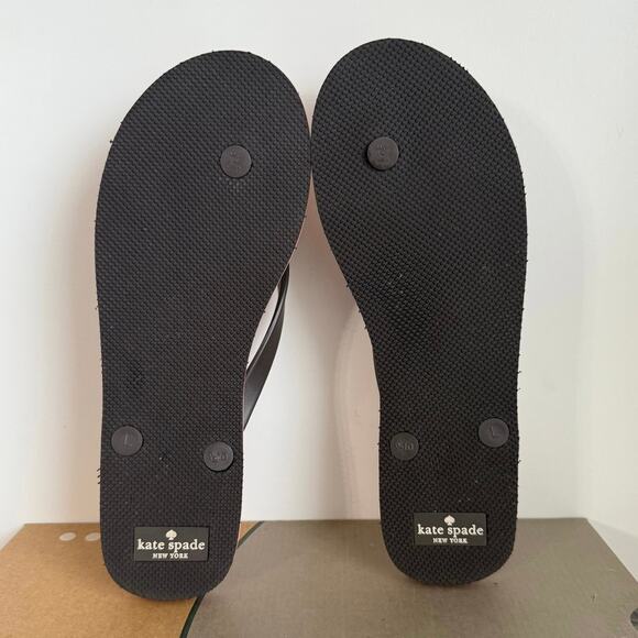 KATE SPADE NEW YORK Bird Print Flip Flop Sandal Women - Size 9 - Picture 7 of 9
